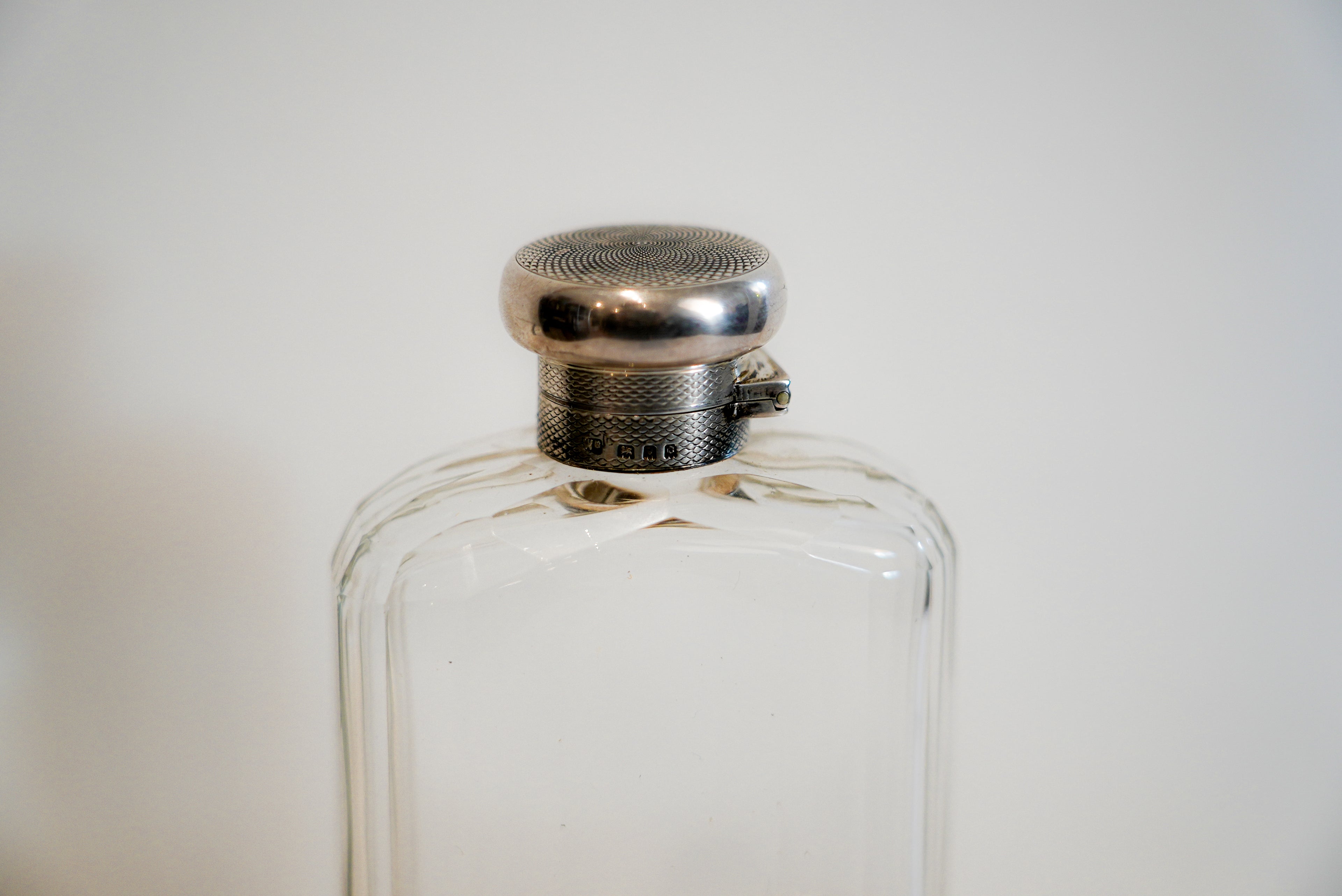 George V Hallmarked Silver Hip Flask