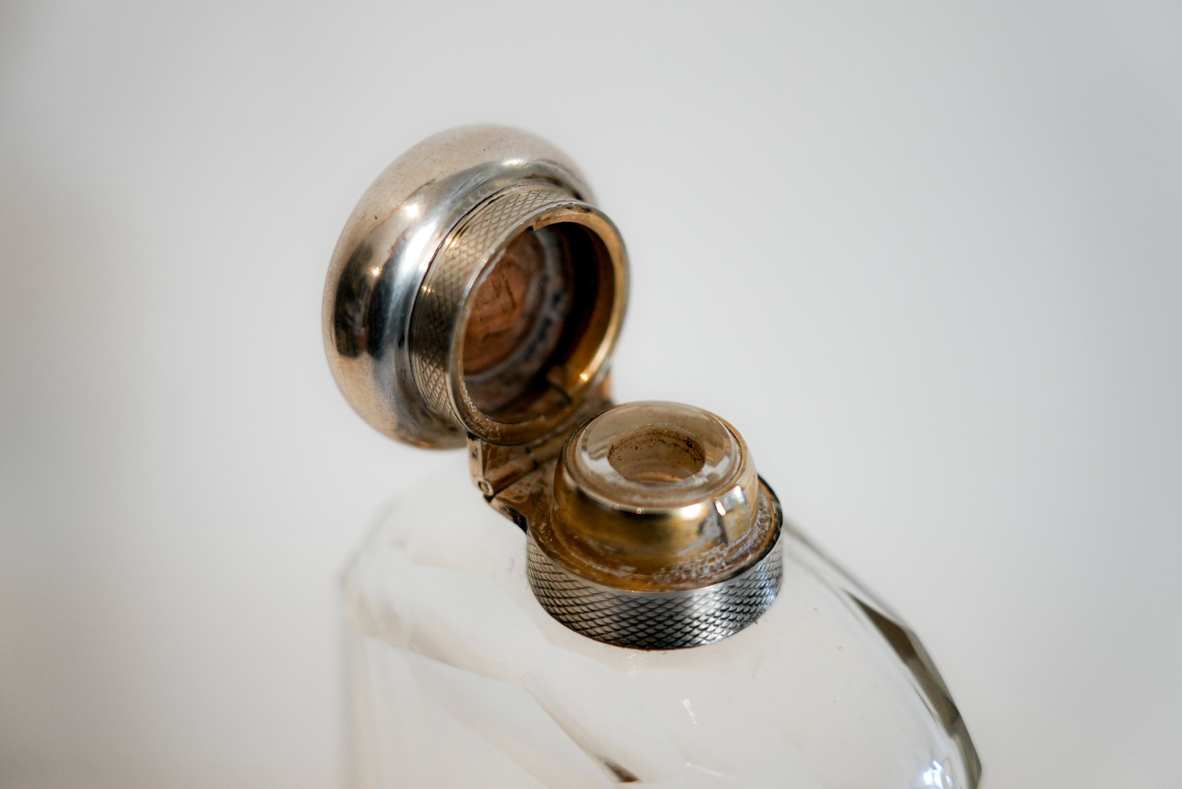 George V Hallmarked Silver Hip Flask