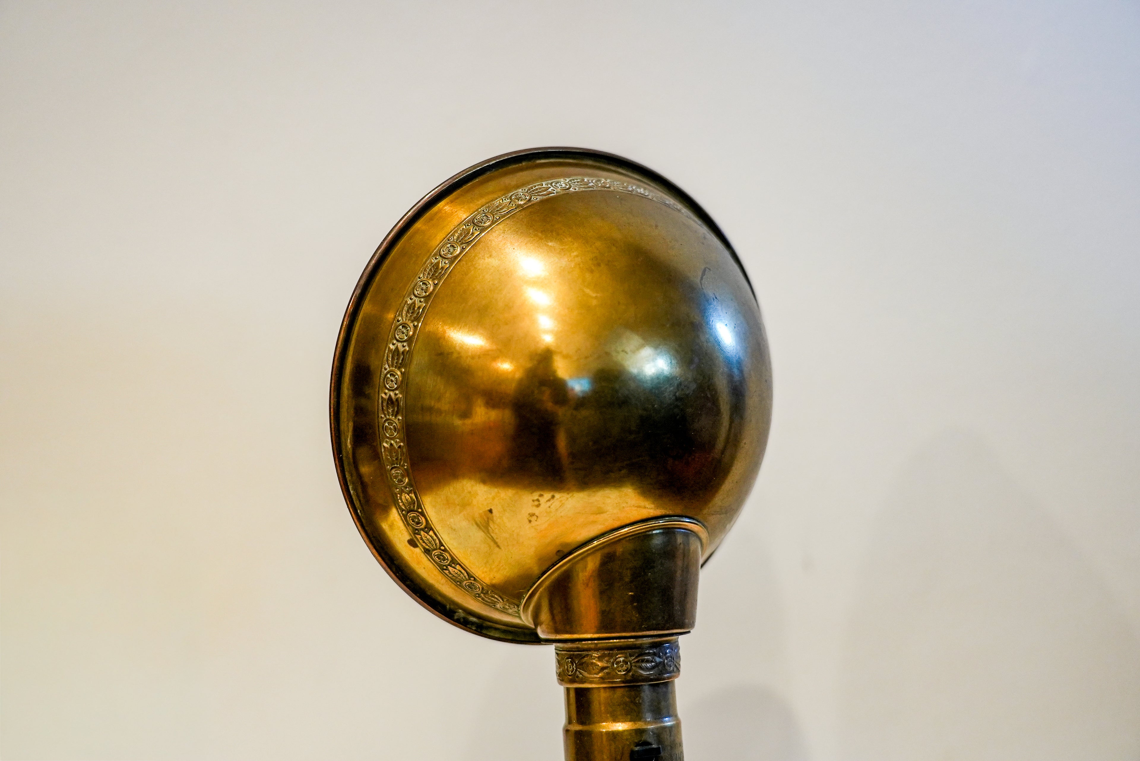 Brass Adjusto-Lite USA Desk Clip-On Lamp