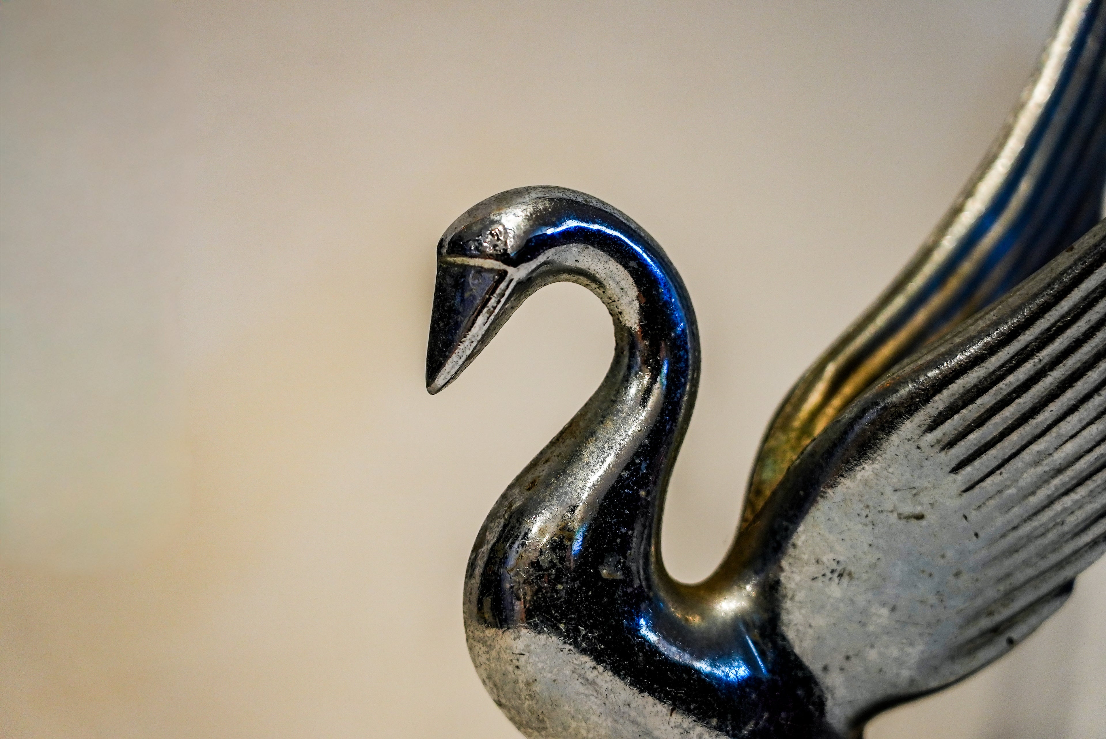 Vintage 1930's Swan Car Mascot
