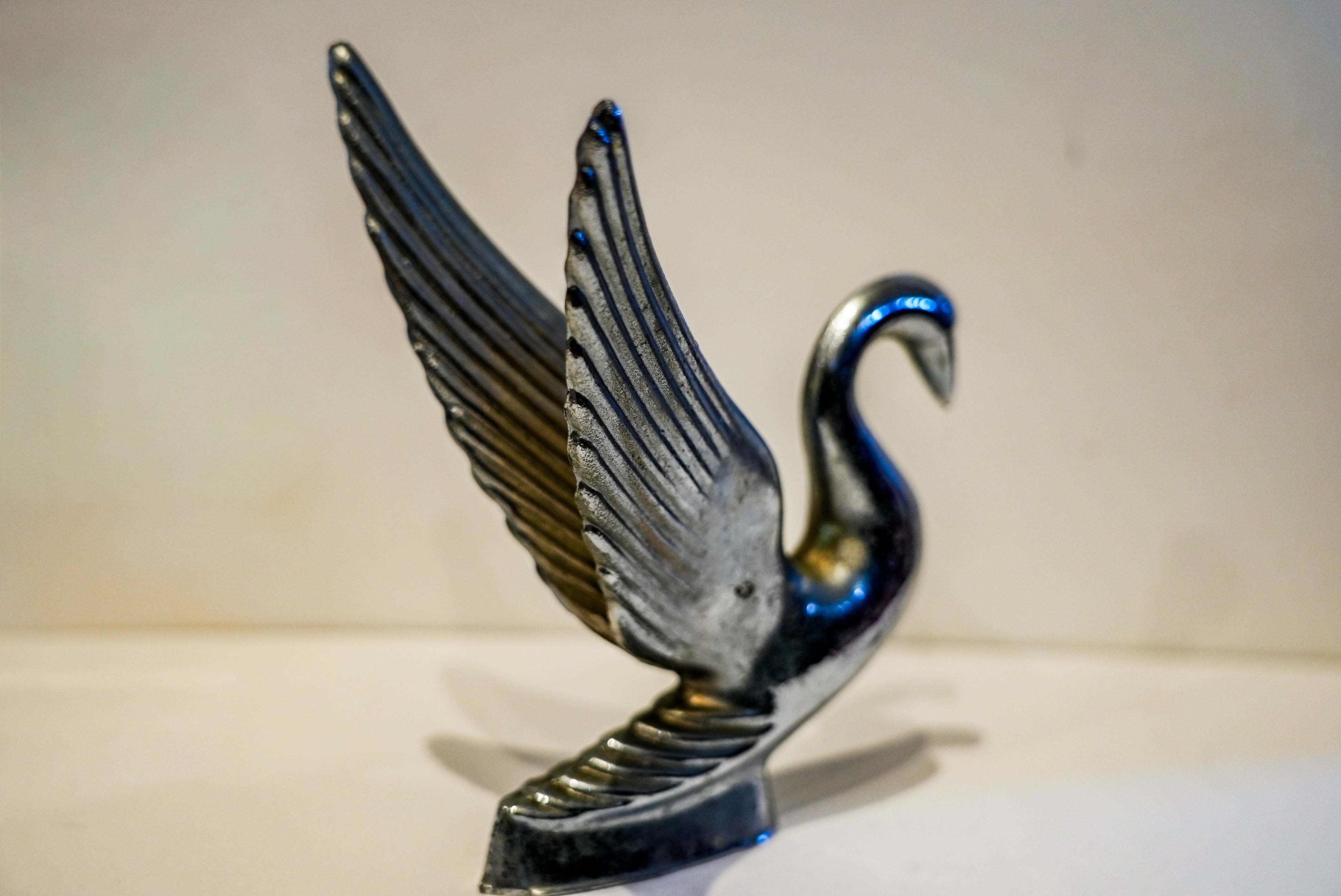 Vintage 1930's Swan Car Mascot